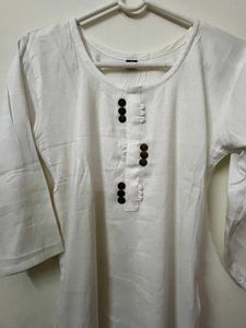 White kurti
