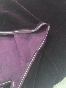 Premium Purple Velvet Dress Material