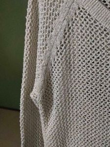 Glittery Crochet Top