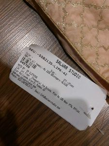 Salwar Studio Peach Readymade Padded Blouse