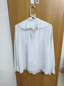 White Formal Top