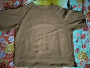 Olive Green Tie-Sleeve Blouse