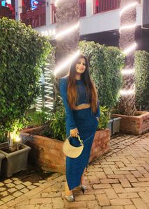 New Stylish Tredy Skirt And Top Party Wear