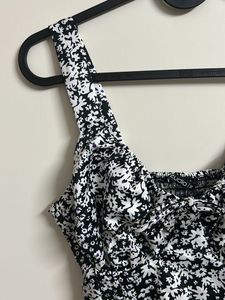 Floral Print Crop Top