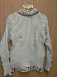 Knit Turtleneck Sweater inner women top winter