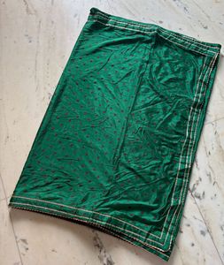 Emerald Green Saree