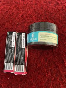 SUGAR Lipstick &amp; Pilgrim Moisturizer