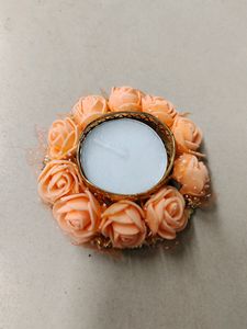 Diwali Offer / Flower Designed Candles Pack Of 5
