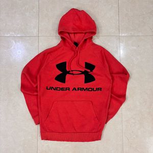 orange Under Armour Hoodie