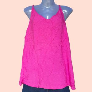 Pink Sleeveless Top