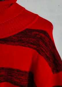 Red Striped Sweater