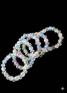 Set Of 5 Colorful Beaded Bracelet