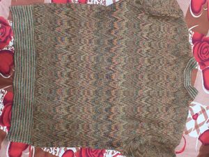 Multicolor Pullover For Ladies