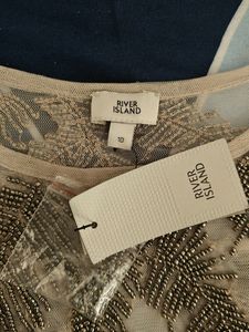 Designer mesh Top