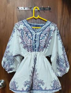Paisley Print Blouse