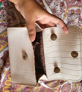 White Sling Bag