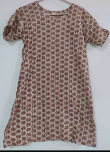 Flower Print Kurti
