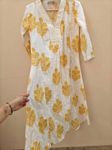 Cotton A-line Kurta
