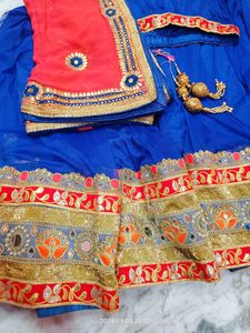 80 Kali Full Gherdar Lehnga Odhni