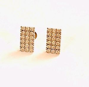 PURE STERLING SILVER 925 EARRINGS STUDS ZIRCONIA