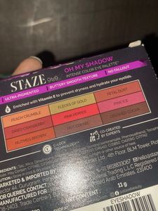 Staze Oh My Shadow Palette