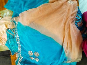 Gotta Patti Work Rajputi Dress