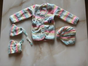 Handmade Knitted Baby Set
