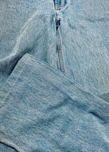 A Blue Bootcut Denim