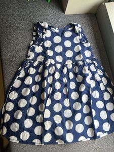 Navy & White Polka Dot Tommy Hilfiger Dress