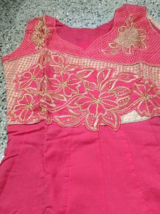 New Pink &amp; Brown Salwar Set