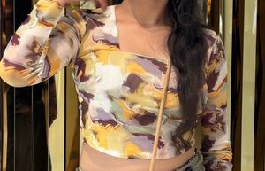 Yellow Crop Top