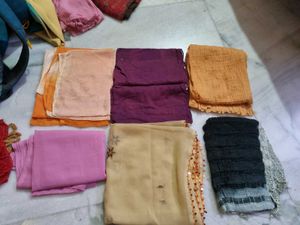 Assorted Multicolour Dupatta Collection Women Girl