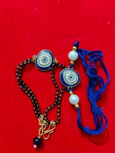 Blue Evil Eye Rakhi