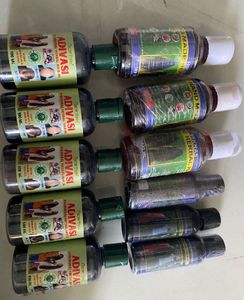 Adivasi &amp; Hiknas Herbal Hair Oil Bundle pack of 11