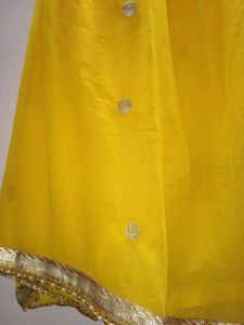 Festive Wear Yellow Sharara Set