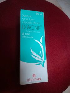 D'acne Foaming Face Wash