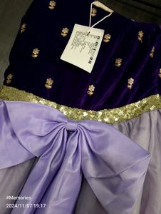 Purple Party Wear Dress - Fairies Forever
