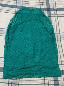 Green Lace Skirt