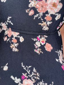 Floral Print Mini Dress