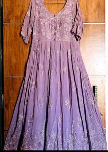 Elegant Embroidered anarkali set