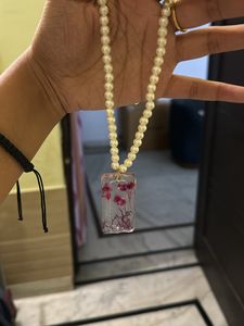 Purple Flower Pendant