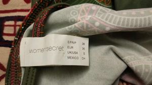 Y2k Boho Green Padded Top