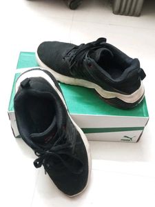 Campus Black Sports Shoes