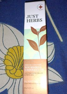 Just Herbs Under Eye Gel.