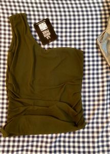 one shoulder top