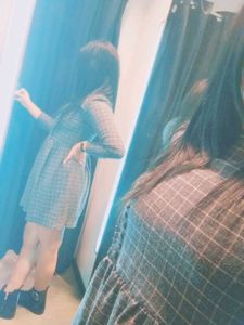 ZARA Wool Plaid Full Sleeve Mini Dress