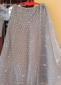 Fully STITCHED MIRROR WORK CHOLI WITH HEAVY DUPPAT