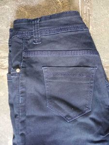 Lace Trim Striped Dress Taop And Jeans New1timeuse