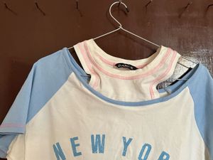 Cute Cropped Graphic Tee