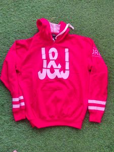 Jack &amp; Jones Red Graphic Hoodie